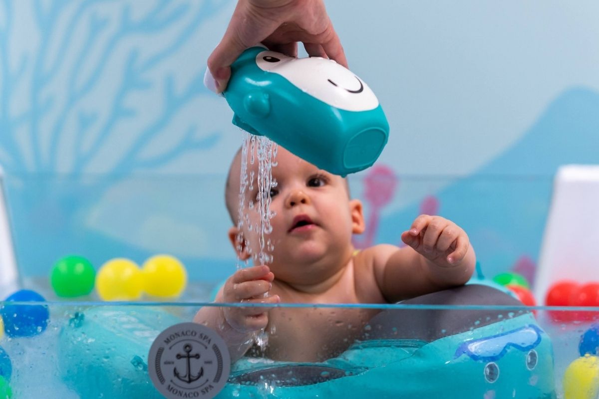 Csoportos Baby Spa program a Mattesz Baby Spa-ban